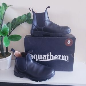 AQUATHERM Chelsea Boots - Black Size 9 ( EUC)